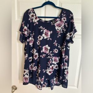 2 for $30- Torrid size 2 floral blouse